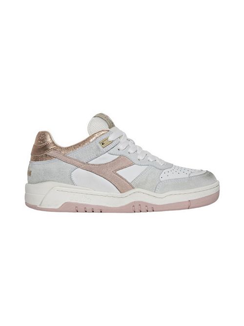 B.560 gray and pink women's sneakers Diadora Heritage | 201.18103850185